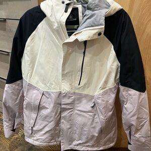 Volcom Aris Insulated Gortex Jacket Amethyst Smoke Small